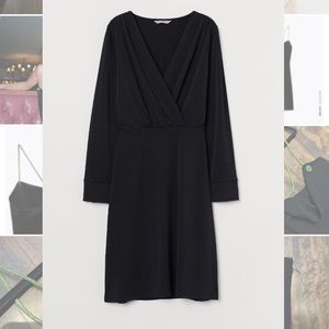 H&M V neck dress